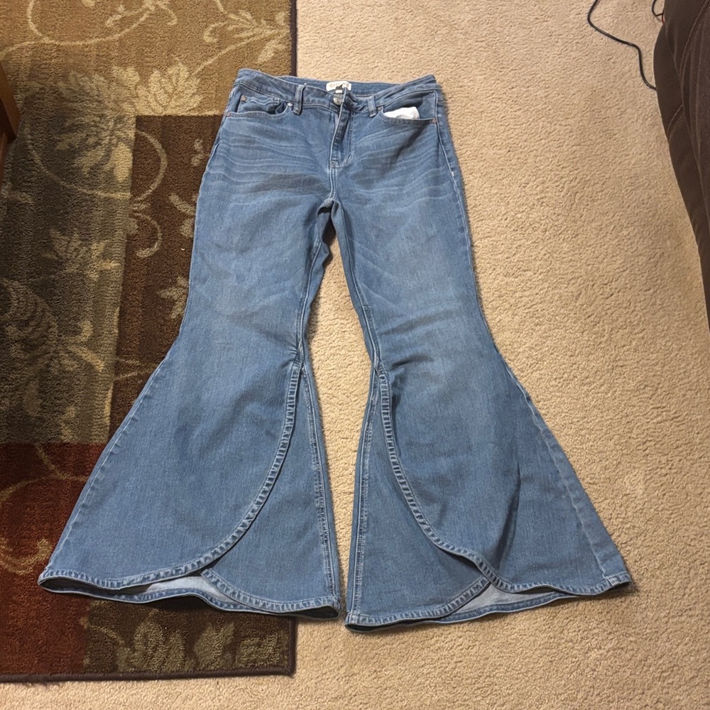 Shyanne Light Blue Flare Jeans